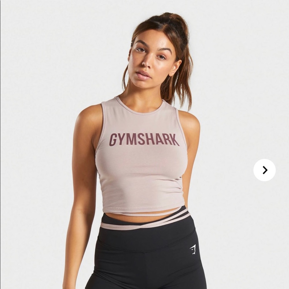 💎 Gymshark - NWT Ribbon Crop Top